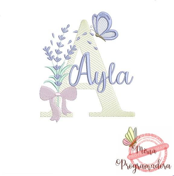 matriz-de-bordado-ayla-lavanda-pattern Matriz de Bordado - Ayla Lavanda - Imagem 1