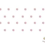 Matriz de Bordado -barrinha Poá Flores
