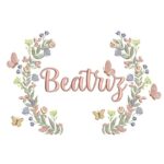 Matriz de Bordado - Beatriz (fazemos Qualquer Nome)