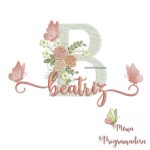 matriz de bordado beatriz