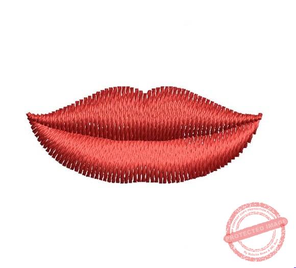 matriz-de-bordado-beijo-design Matriz de Bordado - Beijo - Imagem 1