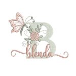 Matriz de Bordado - Blenda (fazemos Qualquer Nome)