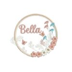 Matriz de Bordado - Bella (fazemos Qualquer Nome)