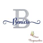 Matriz de Bordado - Benício (fazemos Qualquer Nome)