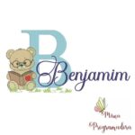 Matriz de Bordado - Benjamim (fazemos Qualquer Nome)