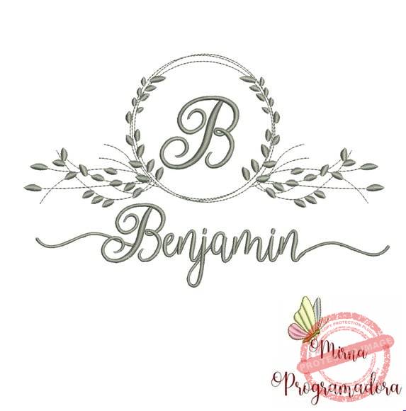 matriz-de-bordado-benjamin-bordado Matriz de Bordado Benjamin - Imagem 1