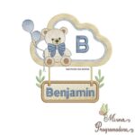 Matriz de Bordado Benjamin