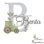 Matriz de Bordado Bento