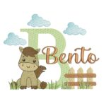 Matriz de Bordado - Bento (fazemos Qualquer Nome)