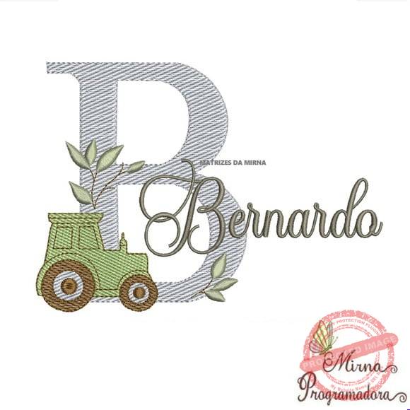matriz-de-bordado-bernardo-matrizes-de-bordado-mirna-programadora Matriz de Bordado Bernardo - Imagem 1