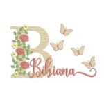 Matriz de Bordado - Bibiana (fazemos Qualquer Nome)