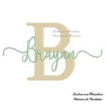 Matriz de Bordado -brayan (fazemos Qualquer Nome)