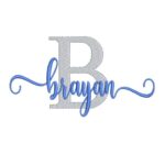 Matriz de Bordado - Brayan (fazemos Qualquer Nome)