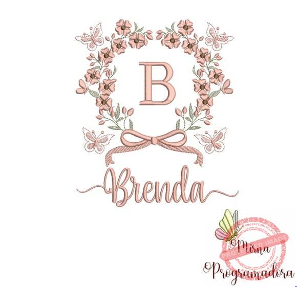 matriz-de-bordado-brenda-fazemos-qualquer-nome-janome Matriz de Bordado - Brenda (fazemos Qualquer Nome) - Imagem 1