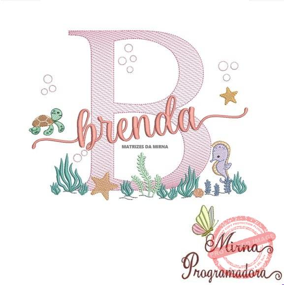 matriz-de-bordado-brenda-fazemos-qualquer-nome-sewing Matriz de Bordado - Brenda (fazemos Qualquer Nome) - Imagem 1