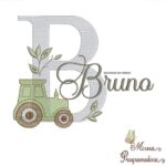 Matriz de Bordado Bruno