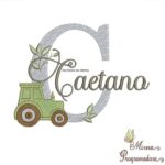 Matriz de Bordado Caetano