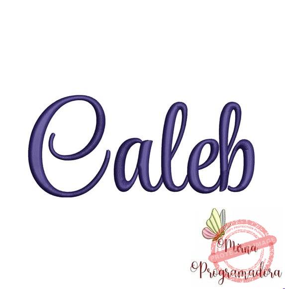 matriz-de-bordado-caleb-fazemos-qualquer-nome-design Matriz de Bordado - Caleb (fazemos Qualquer Nome) - Imagem 1