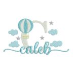 Matriz de Bordado - Caleb (fazemos Qualquer Nome)