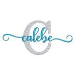 Matriz de Bordado - Calebe (fazemos Qualquer Nome)
