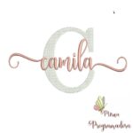 Matriz de Bordado - Camila (fazemos Qualquer Nome)