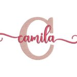 Matriz de Bordado - Camila(fazemos Qualquer Nome)
