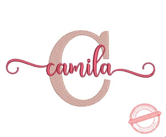 matriz-de-bordado-camila-fazemos-qualquer-nome-singer Matriz de Bordado - Camila(fazemos Qualquer Nome) - Imagem 1