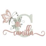 Matriz de Bordado - Camilla (fazemos Qualquer Nome)