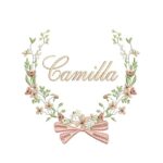 Matriz de Bordado - Camilla (fazemos Qualquer Nome)