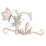 Matriz de Bordado - Carla (fazemos Qualquer Nome)