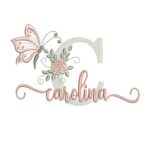 Matriz De Bordado - Carolina