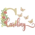 Matriz de Bordado - Caroliny (fazemos Qualquer Nome)