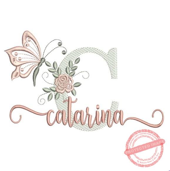 matriz-de-bordado-catarina-fazemos-qualquer-nome-embroidery Matriz de Bordado - Catarina (fazemos Qualquer Nome) - Imagem 1