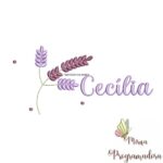 Matriz de Bordado - Cecília (fazemos Qualquer Nome)