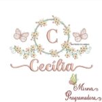 Matriz de Bordado - Cecília (fazemos Qualquer Nome)