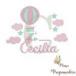 Matriz de Bordado - Cecilia (fazemos Qualquer Nome)