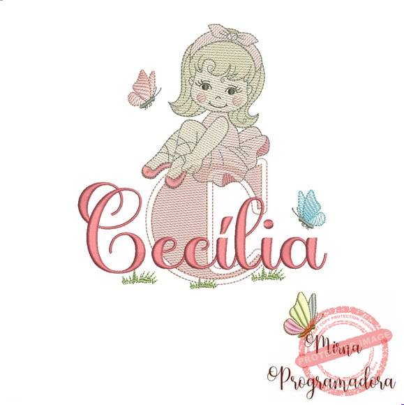 matriz-de-bordado-cecilia-fazemos-qualquer-nome-pattern Matriz de Bordado - Cecília (fazemos Qualquer Nome) - Imagem 1