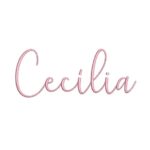 Matriz de Bordado - Cecília (fazemos Qualquer Nome)