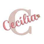 Matriz de Bordado - Cecília (fazemos Qualquer Nome)
