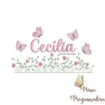 Matriz de Bordado - Cecília