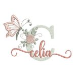 Matriz de Bordado - Celia (fazemos Qualquer Nome)