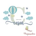 matriz de bordado cesar