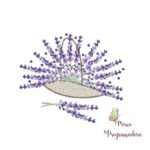 Matriz de Bordado - Cesta Lavanda