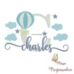 matriz de bordado charles