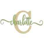 Matriz de Bordado - Charlotte(fazemos Qualquer Nome)