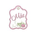 Matriz de Bordado - Chaveirinho Mãe