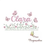 Matriz de Bordado - Clara