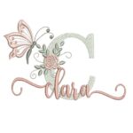Matriz de Bordado - Clara (fazemos Qualquer Nome)
