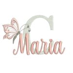 Matriz de Bordado - Clara Maria (fazemos Qualquer Nome)