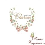 Matriz de Bordado - Clarice (fazemos Qualquer Nome)